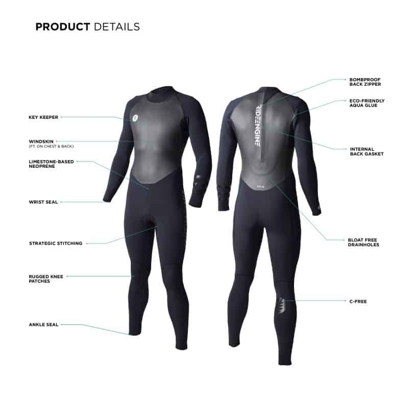 RIDE ENGINE SILO 5/4/3 FULL SUIT Unity Watersports