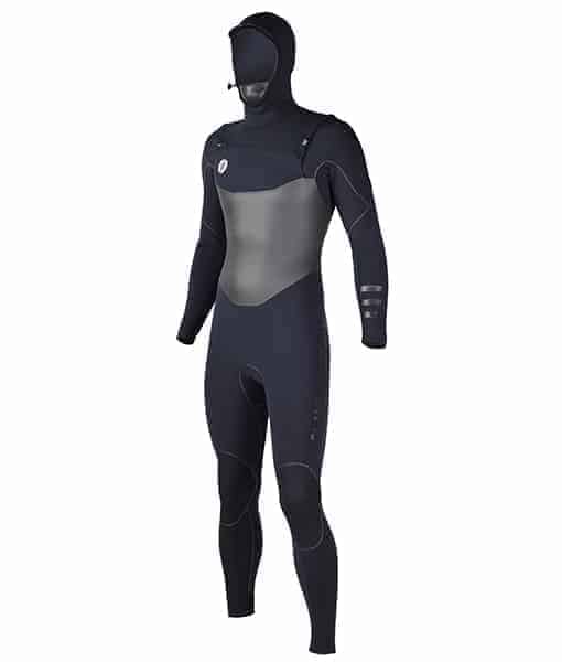 Ride Engine Apoc 4/3/2 hooded full suit, front zip