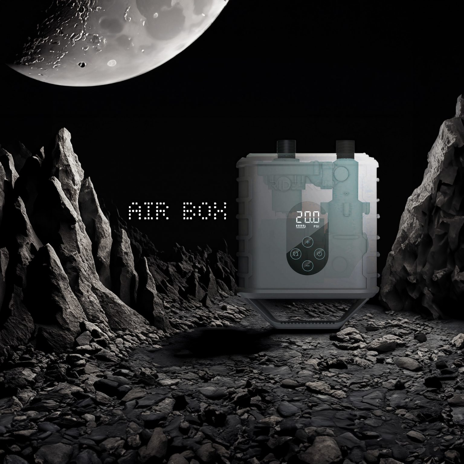 Ride Engine Air Box in Space