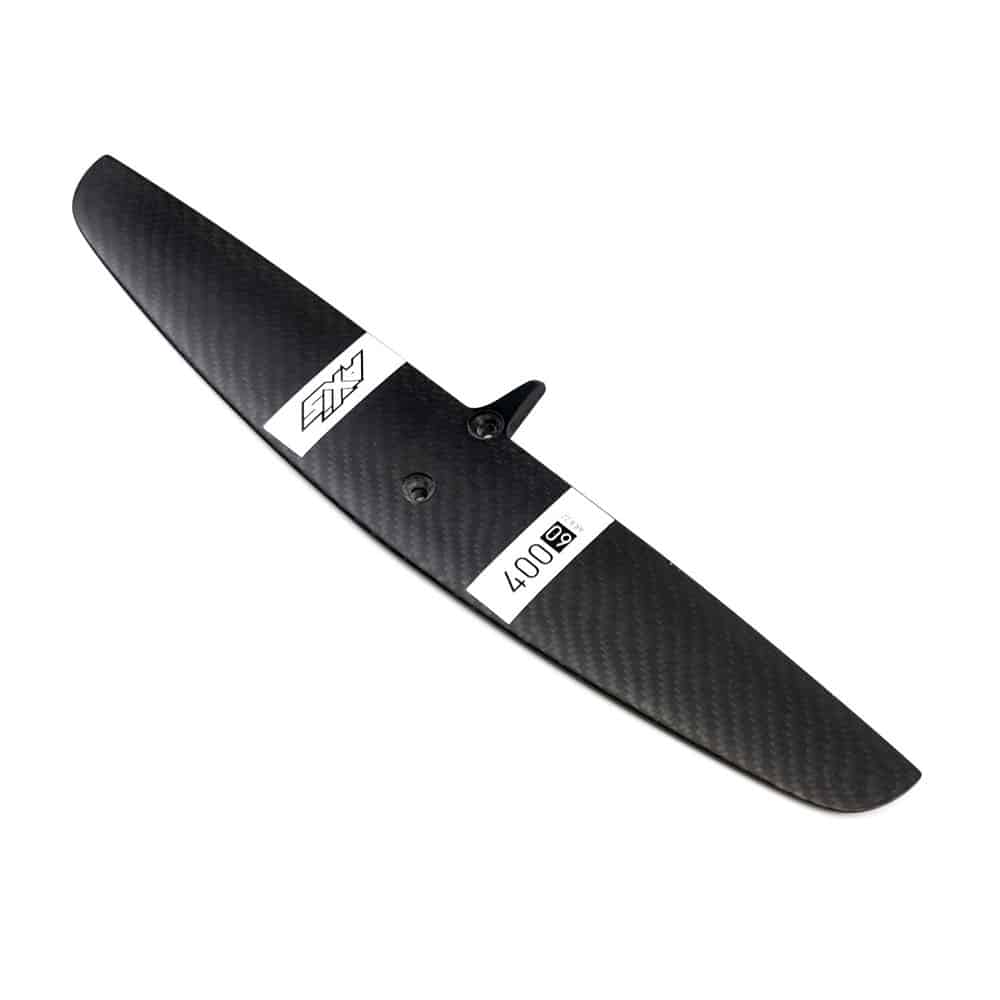 Axis 400 Flat Carbon Rear Hydrofoil wing side