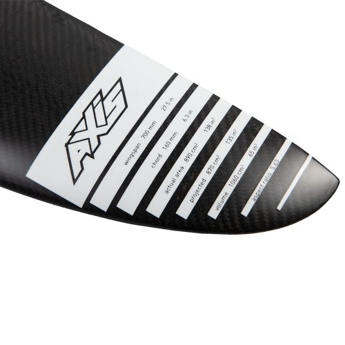Axis HPS 700 Carbon Hydrofoil Wing Side