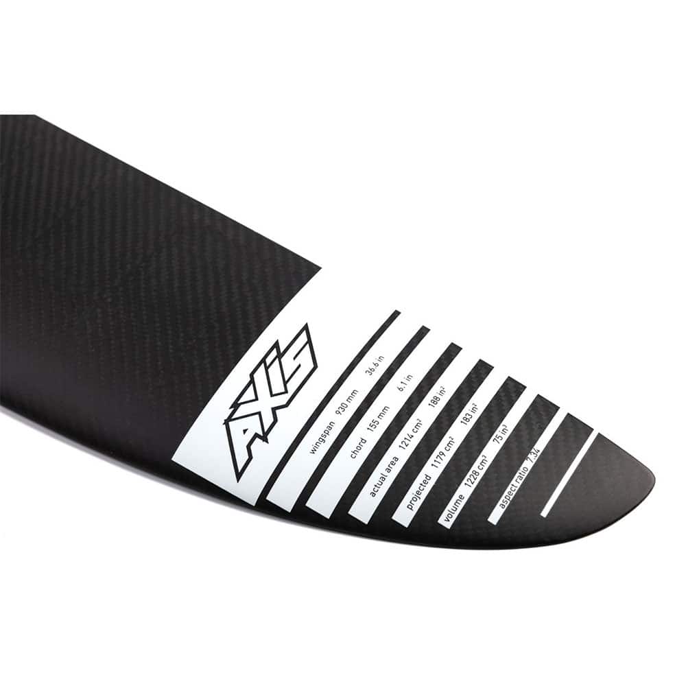 Axis HPS 930 Carbon Hydrofoil Wing Side