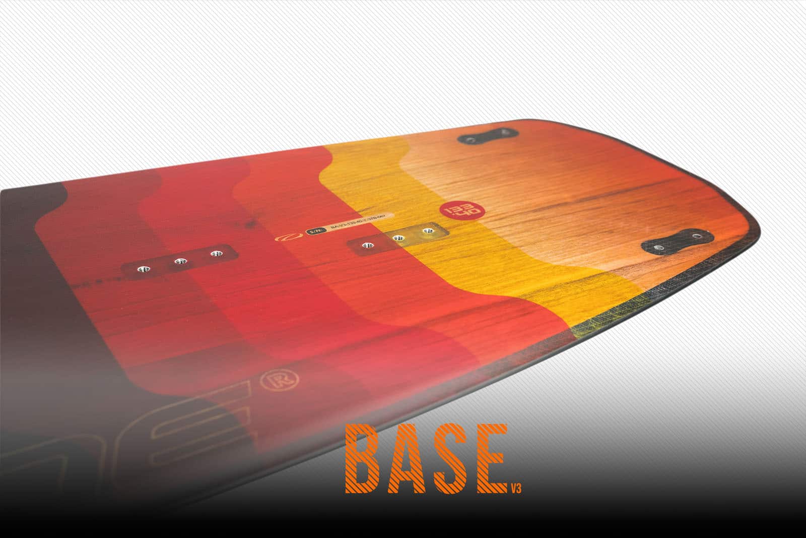 Ozone Base V3 Kiteboard red