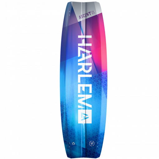 Detailed view of Harlem ASCENT kiteboard for kitesurfing