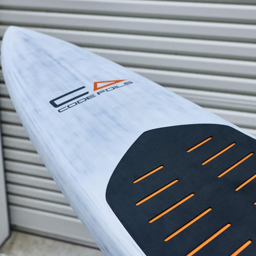 Flat front section