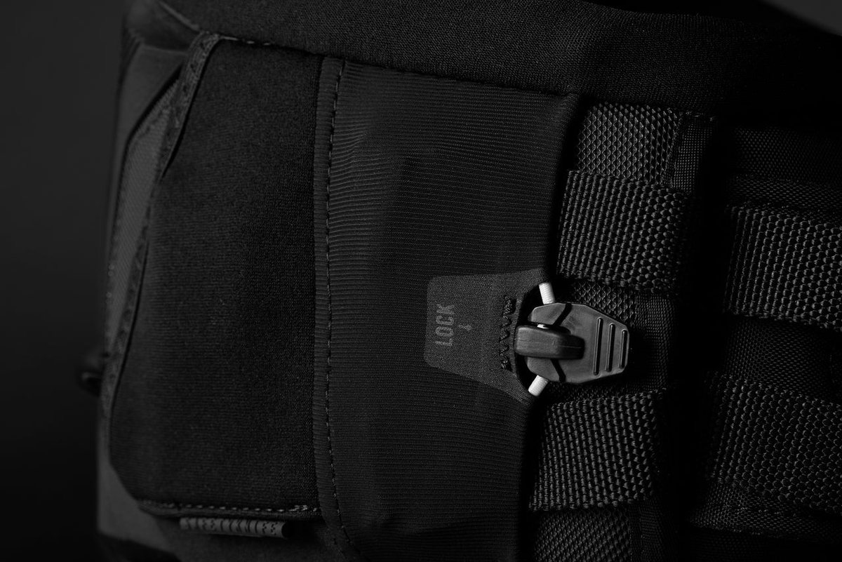 Flexcovers with locking mechanism