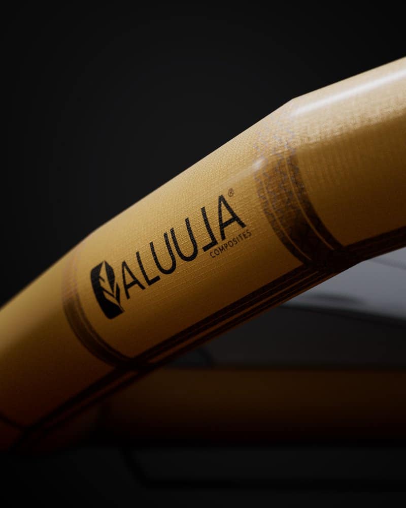 Aluula leading edge and struts