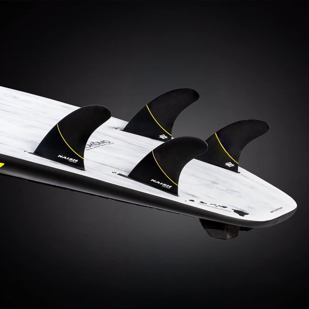 Quad fin speed and grip
