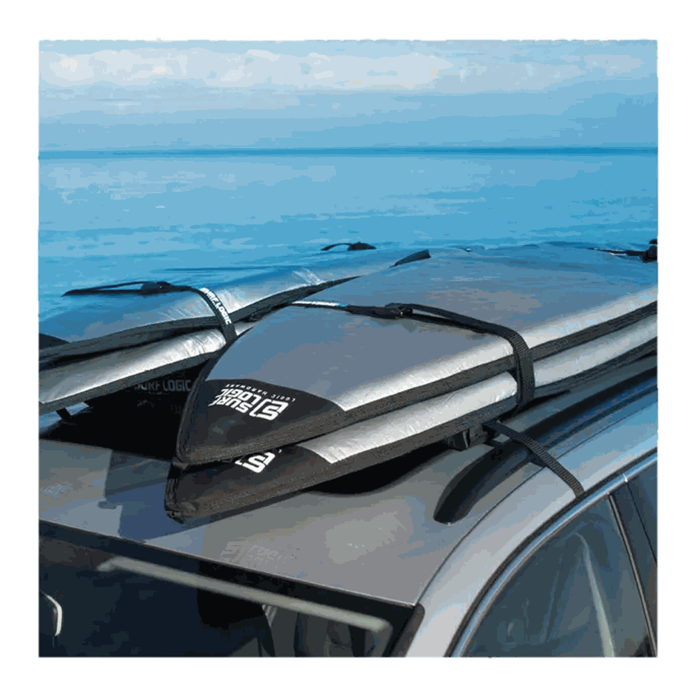 Double soft roof rack system