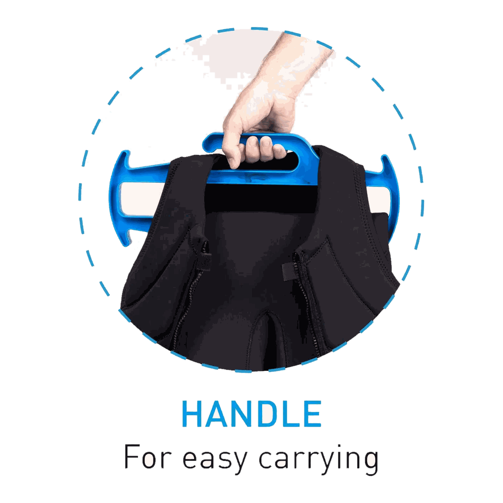 Integrated handle for easy carrying